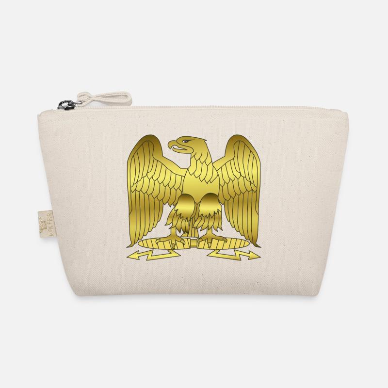 Napoleon Golden Imperial Eagle Crest - Organic Pouch - nature