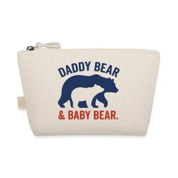 Vatertag Shirt, Geschenkidee für papa, Hoodie - Bio-Täschchen - Natur - Vorne