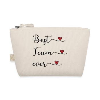 Best Team ever - Bio-Täschchen - Natur - Vorne