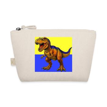 Dinosaurier - Bio-Täschchen - Natur - Vorne