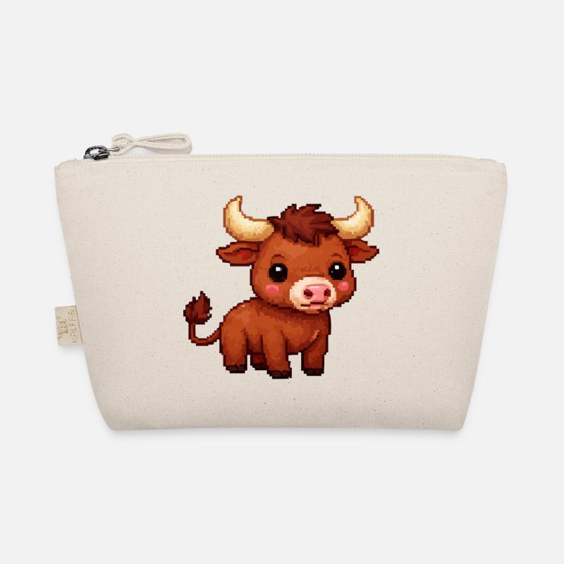 Pixel Bull Cuddly Bull Organic Pouch