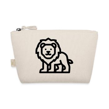 lion - Organic Pouch - nature - Front
