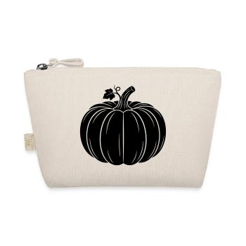 Pumpkin Harvest Silhouette - Organic Pouch - nature - Front