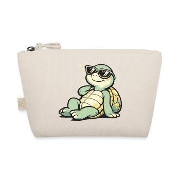 Tortue solaire avec style - Trousse biologique - nature - Devant