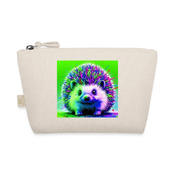 Igel - Bio-Täschchen - Natur - Vorne