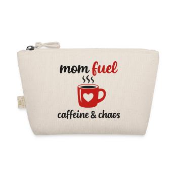 Maman Fuel – Caféine & Chaos Fête des Mères - Trousse biologique - nature - Devant