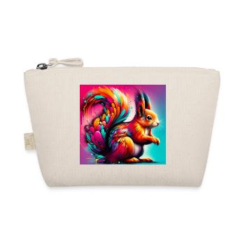 squirrel - Organic Pouch - nature - Front