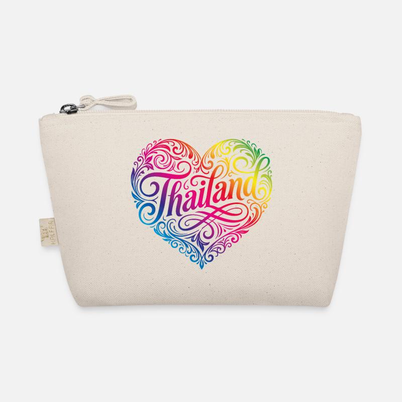 Cœur Thaïlandais Coloré Trousse biologique