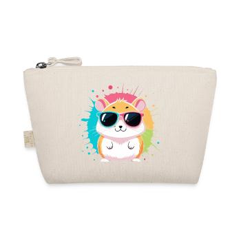 Hamster Soleil Coloré En Lunettes Flashy - Trousse biologique - nature - Devant