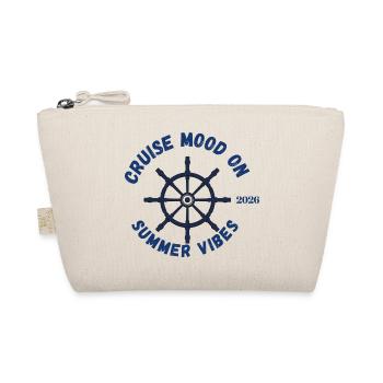 Cruise Mood On, Summer Vibes 2026 - Bio-Täschchen - Natur - Vorne
