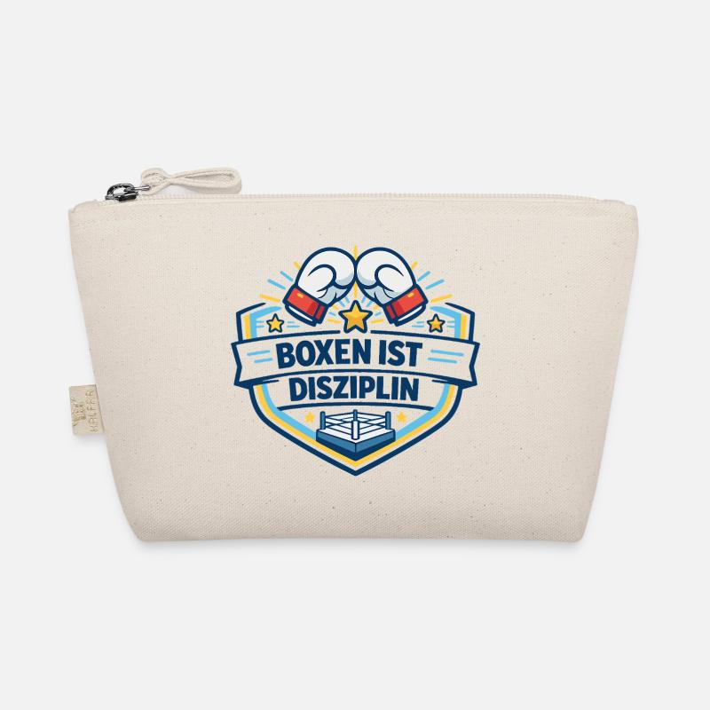 Kraftvoller Boxkampf Crest Bio-Täschchen