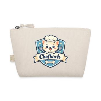 Chefkoch Hund Logo - Bio-Täschchen - Natur - Vorne