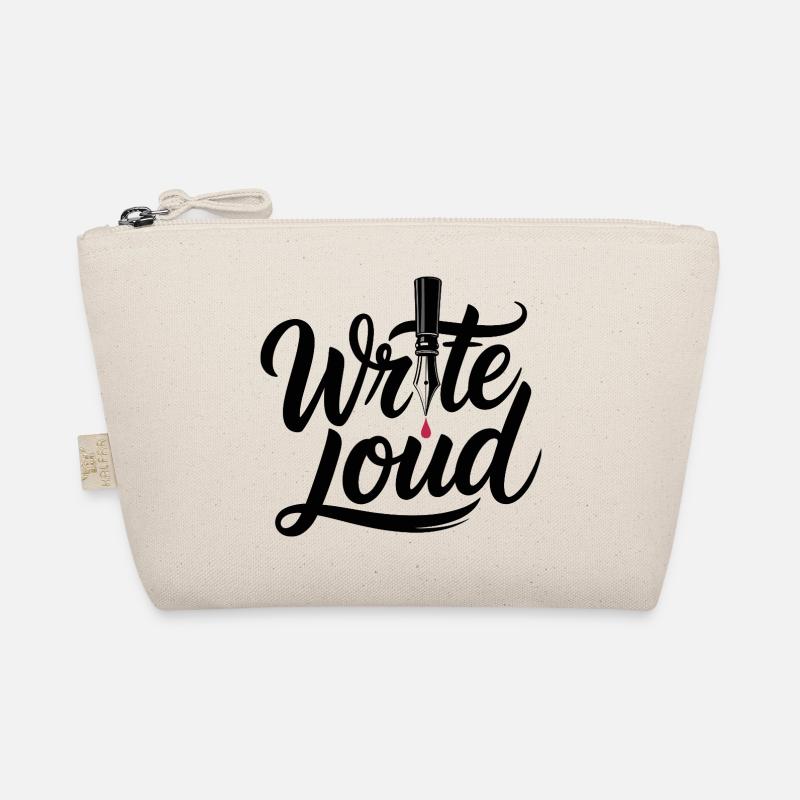 Write Loud Journalism Organic Pouch