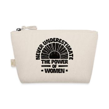 Ne sous-estimez jamais le pouvoir des femmes - noires - Trousse biologique - nature - Devant