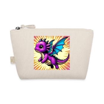 Drache - Bio-Täschchen - Natur - Vorne