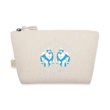 Yeti Squad Geometric Bigfoot Mountain - Organic Pouch - nature - Front