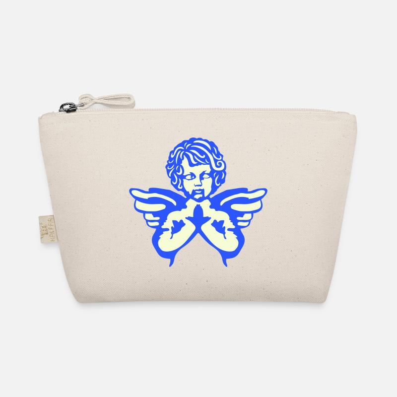 Angel Figurine Wings Organic Pouch