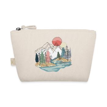 Paysage Montagne Boho Nature Minimaliste - Trousse biologique - nature - Devant