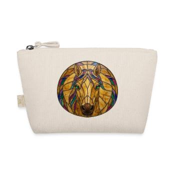 Illustration de la mosaïque de cheval en vitrail - Trousse biologique - nature - Devant