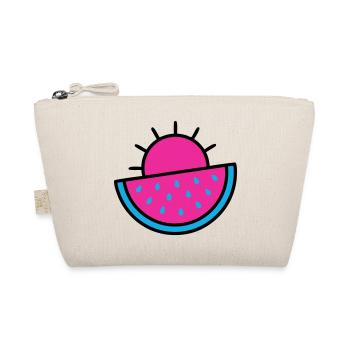 Watermelon Sun Pop Art des années 90 - Trousse biologique - nature - Devant