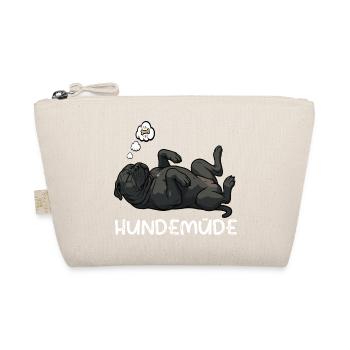 Hundemüde Cane Corso italienischer mastiff  - Bio-Täschchen - Natur - Vorne