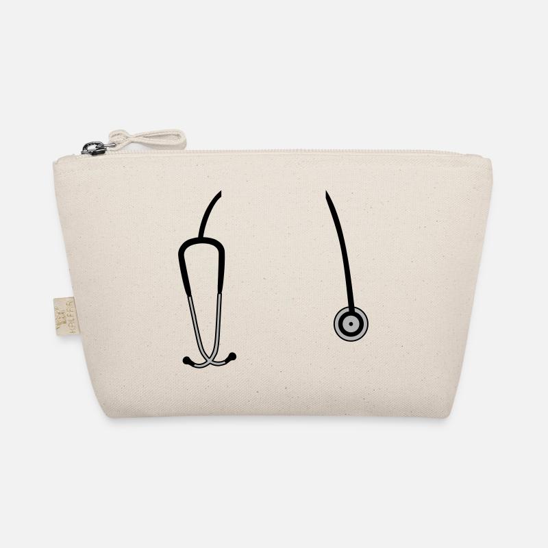 stethoscope - Organic Pouch - nature