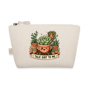 Talk dirt to me, honey - Organic Pouch - nature - Front