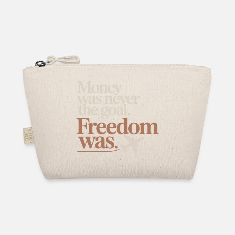 Objectif financier Esprit de liberté Entrepreneur Liberté Trousse biologique