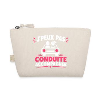 J'peux pas conduite accompagnée - Trousse biologique - nature - Devant