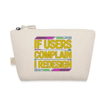 UX/UI Designer If Users Complain Product Designer - Bio-Täschchen - Natur - Vorne
