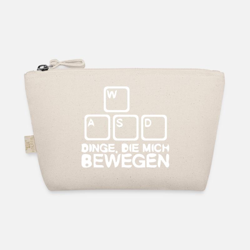 W A S D Dinge die mich bewegen PC Computer WASD Bio-Täschchen