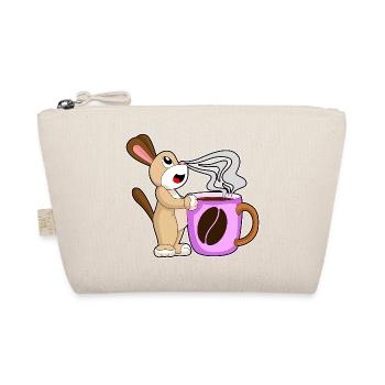 Dog Coffee Mug - Organic Pouch - nature - Front