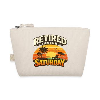Retirement Every Day Saturday Funny Retirement - Organic Pouch - nature - Front