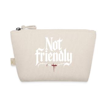 Not Friendly Introvert Antisocial Loner - Organic Pouch - nature - Front