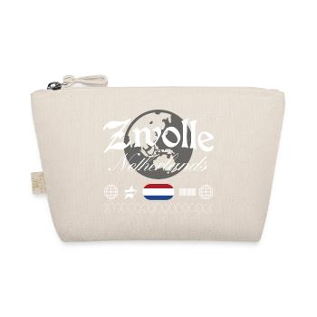Zwolle Niederlande Streetwear Reise Souvenir - Bio-Täschchen - Natur - Vorne