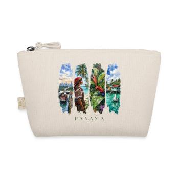Voyage de vacances au Panama – Ville de canal et motif culturel - Trousse biologique - nature - Devant