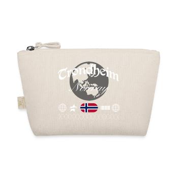 Souvenir de voyage streetwear Norvège de Trondheim - Trousse biologique - nature - Devant