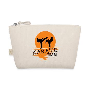 Duo de Karaté Silhouette Lever du Soleil - Trousse biologique - nature - Devant