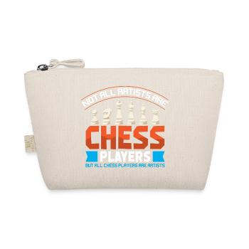 Chess Chess Player Chessboard - Organic Pouch - nature - Front