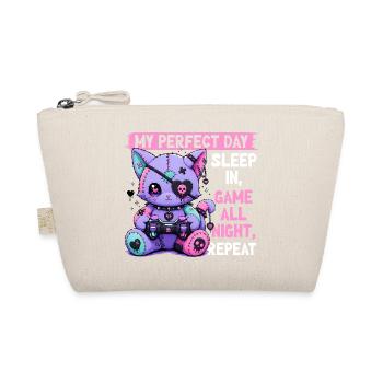 Pastel Goth Soft Goth Gaming Gamer - Bio-Täschchen - Natur - Vorne