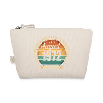 August 1972 Anniversary Limited Edition Vintage - Organic Pouch - nature - Front