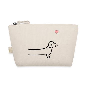 Chiens Cœur de teckel - Trousse biologique - nature - Devant