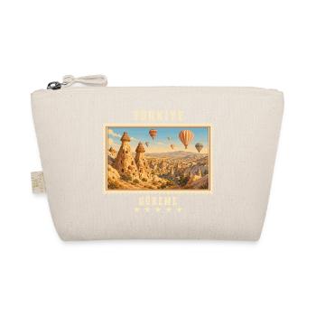 Türkiye Göreme Vintage Reisemarke - Bio-Täschchen - Natur - Vorne