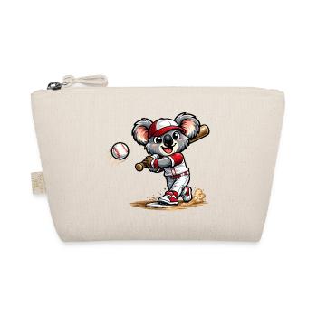 Koala Baseball - Bio-Täschchen - Natur - Vorne