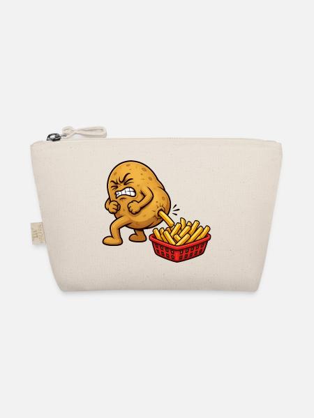 Kartoffelzubereitung Pommes Frites Lustige Pommes  - Bio-Täschchen - Natur