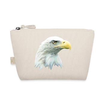 Adlerkopf, Weißkopfseeadler, Adler, Greifvogel aus - Bio-Täschchen - Natur - Vorne
