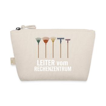 Leiter vom Rechenzentrum Gartenoutfit Gartenarbeit - Bio-Täschchen - Natur - Vorne
