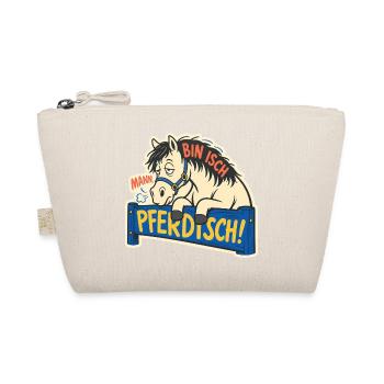 Völlich Pferdisch - Bio-Täschchen - Natur - Vorne