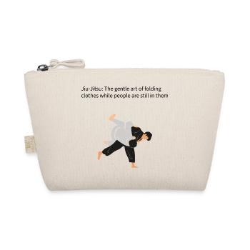 Judo Throw and Grip - Organic Pouch - nature - Front