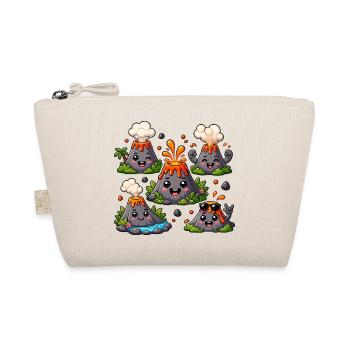 Fun volcanoes with lava delights - Organic Pouch - nature - Front